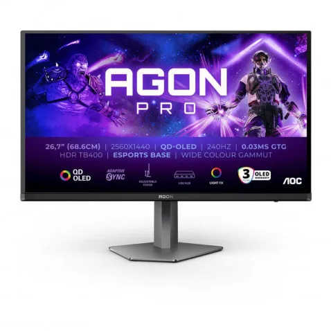 AOC Agon Pro AG276QZD2 26.7" WQHD OLED gerades OLED Panel,