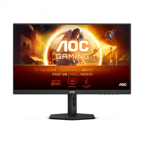 AOC Q27G4XN 27" QHD Gaming Monitor gerades VA Panel,
