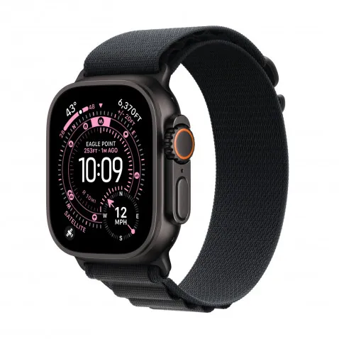 Apple Watch Ultra 3 Alpine Loop Schwarz MF0X4QF/A