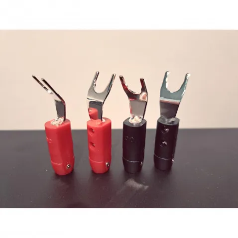 AudioQuest SG300 Multi-Spade 4Stk-Set direktversilbert 4