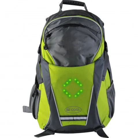 BE COOL BC18RUCK06 Rucksack 18 Liter mit LED,