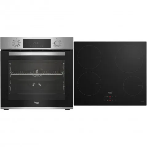 Beko BBSM12340X Backofen Set Einbaubackofen +