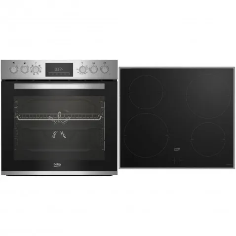 Beko BBUM12341XE Einbauherd Set mit