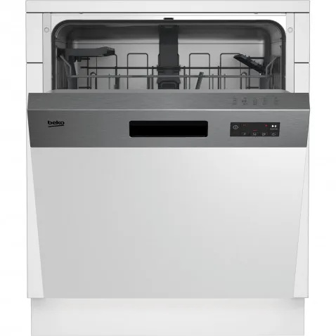 Beko BDSN15422X Einbaugeschirrspüler teilintegriert,