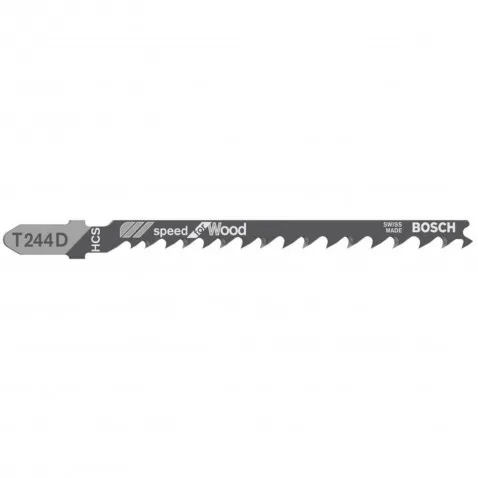 Bosch 5 Stichsägeblätter T 244 D Sägeblatt für