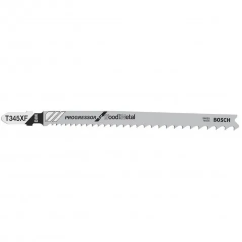 Bosch 5 Stichsägeblätter T 345 XF Sägeblatt für