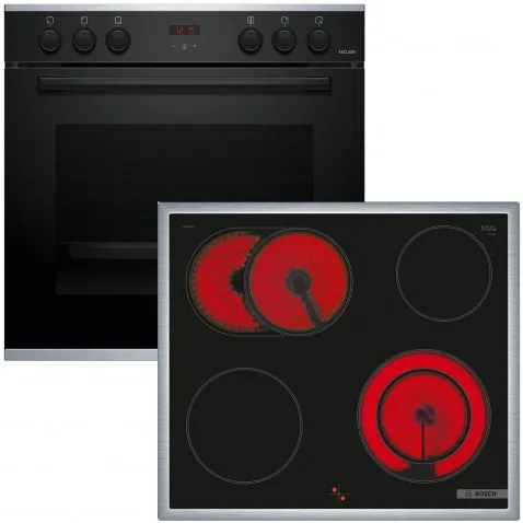 Bosch ATMKDAMPF1 Exclusiv Serie4 Herdset HDA2140B3 +