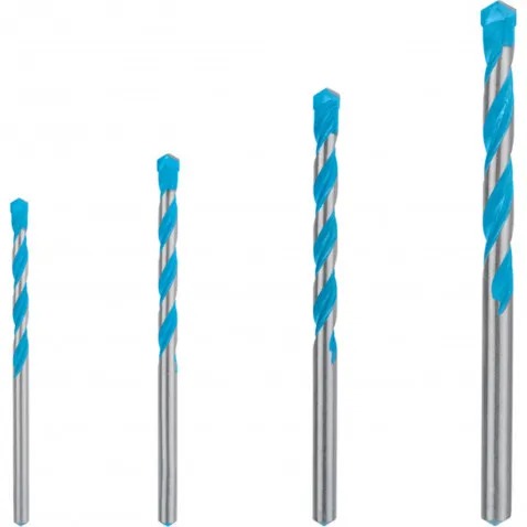 Bosch CYL-9 MultiConstruction Bohrer-Set EXPERT 4/5/6/8 mm,
