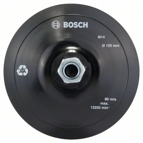 Bosch Gummischleifteller 125mm,1x