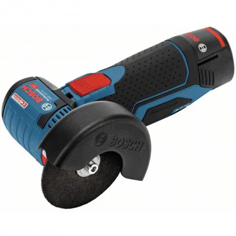 Bosch GWS 12V-76 Akku-Winkelschleifer inkl. Tasche + 2