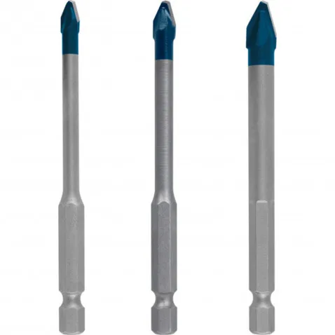 Bosch HEX-9 HardCeramic Bohrer-Set EXPERT 3 teilig