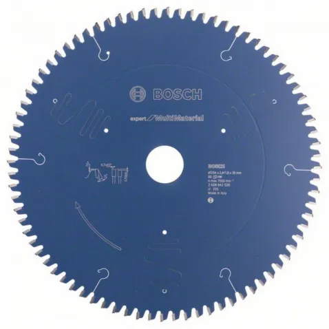 Bosch Kreissägeblatt EX MU B 254x30-80