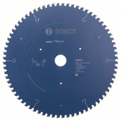 Bosch Kreissägeblatt EX WO B 305x30-72