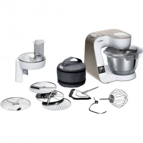 Bosch MUM5XW10 Exclusiv Küchenmaschine Weiß, mit