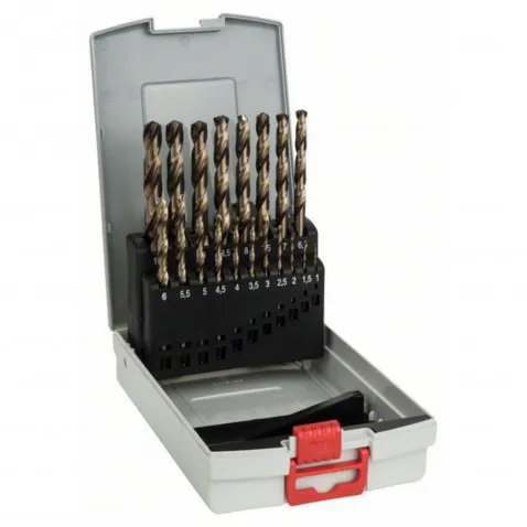 Bosch Pro Box HSS-Co 135°, 19 tlg. 1,0–1