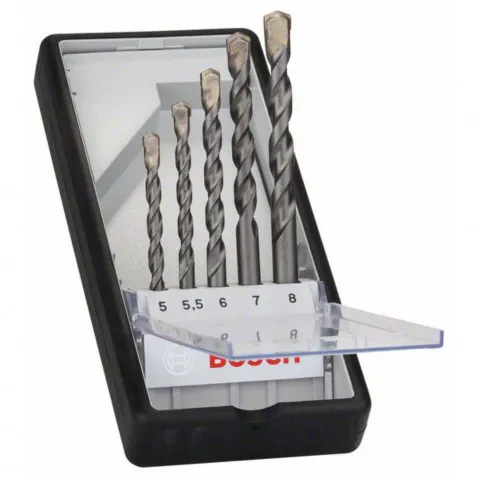 Bosch RobustLine 5 tlg. CYL-3: 5-8 mm, G