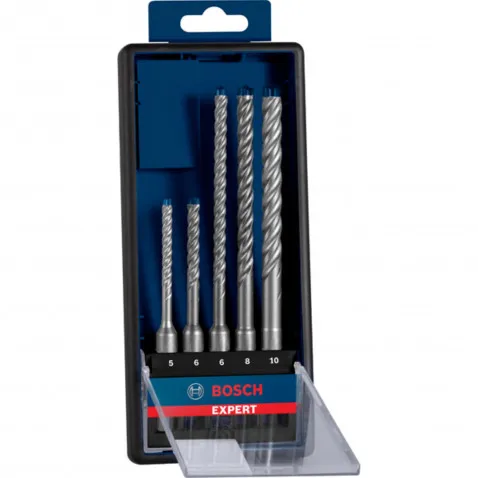 Bosch SDS plus-7X Hammerbohrer-Set EXPERT 5/6/6/8/10