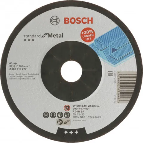Bosch SS Standard für Metall Schleifscheibe