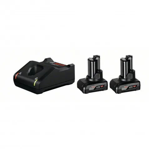 Bosch Starter Set (2x6.0Ah,GAL12V-40,C)