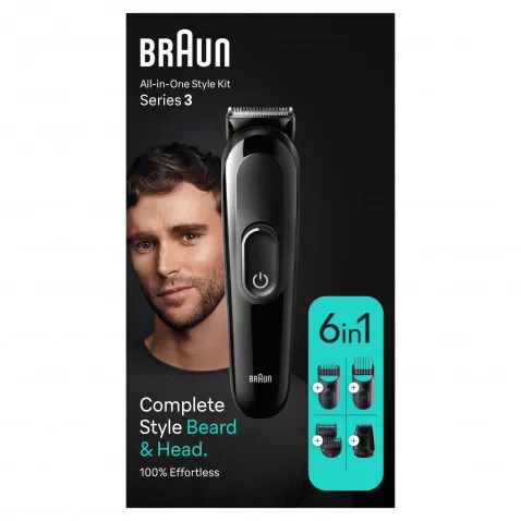 Braun All-in-One Style Kit MGK3410 Multi-Grooming-Kit,
