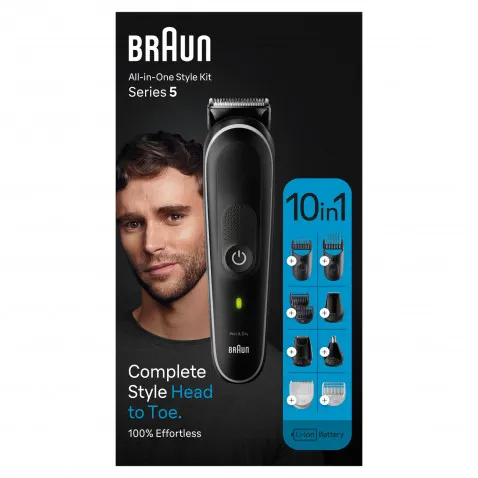 Braun All-in-One Style Kit MGK5440 Multi-Grooming-Kit,