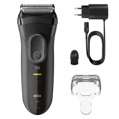 Braun Series 3+ 3000s Black/Grey