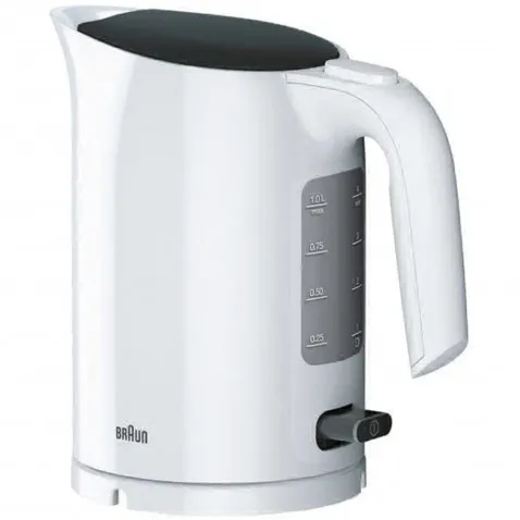Braun WK 3000 WH Wasserkocher PurEase weiß, 1