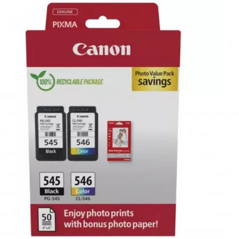 Canon PG-545/CL-546 Vorteilspaket Tintenpatrone +