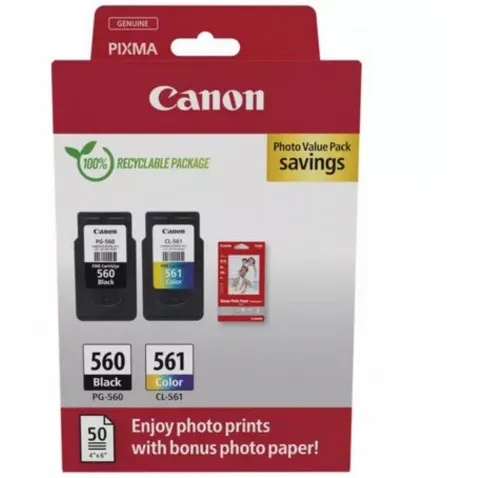 Canon PG-560/CL-561 Vorteilspaket Tintenpatrone +