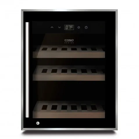 CASO WineSafe 12 Black Weinkühlschrank