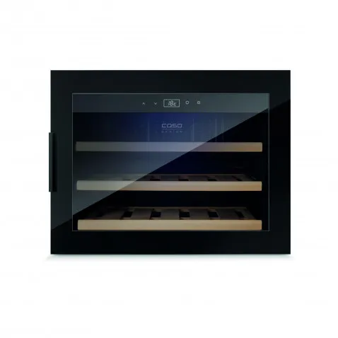 CASO WineSafe 18 EB Black Einbau Weinschrank