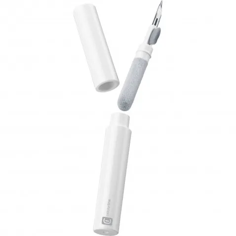 Cellularline 3in1 Reinigungsset weiss für Kopfhörer,