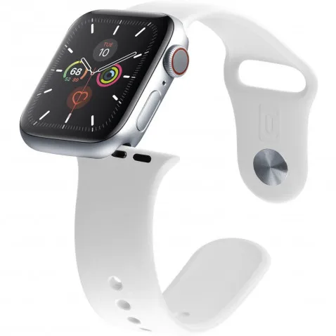 Cellularline Armband Apple 38/40/41 weiß Uhrenarmband URBAN