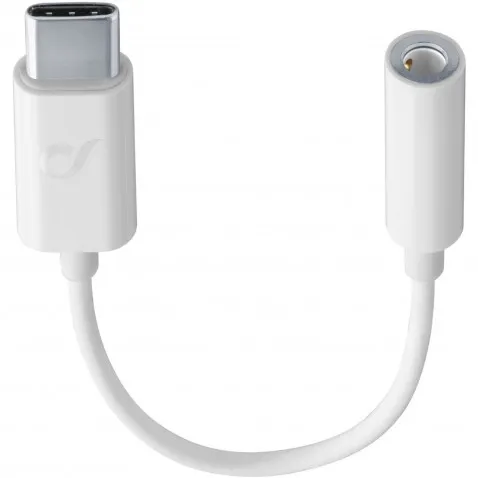 Cellularline Audioadapter USB-C auf 3,mm 3,5mm Klinkenbuchse