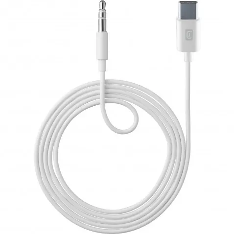 Cellularline Audiokabel AUX 100cm USB C USB Type-C auf