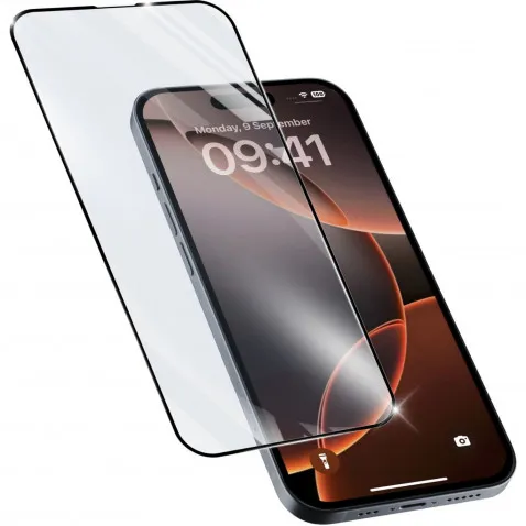 Cellularline Impact Glass Capsule für iPhone 16 Pro