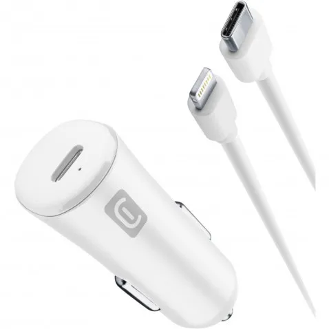 Cellularline KFZ-Lader-Set 20W lightning USB Type-C inkl.