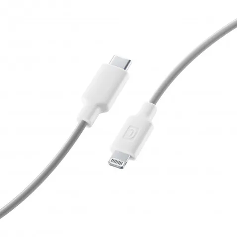 Cellularline Lade- und Datenkabel weiß 100cm USB Type-C