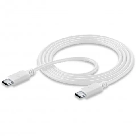 Cellularline Ladekabel USB C 1,2m weiß Lade- und