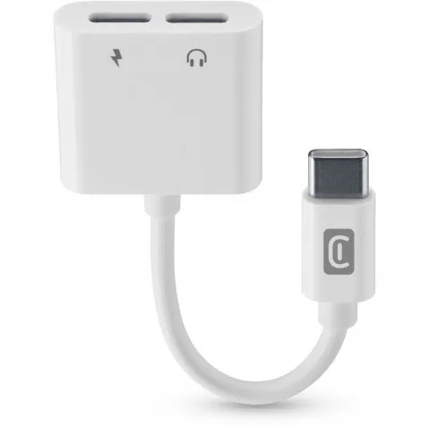 Cellularline Sound & Charge USB-C Adapte