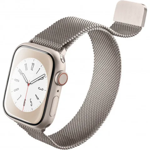 Cellularline Steel Band gold 42-49mm für Apple Watch