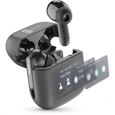 Cellularline True Wireless Hush schwarz In-Ear