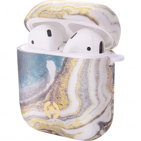 Celly Case für Airpods marble