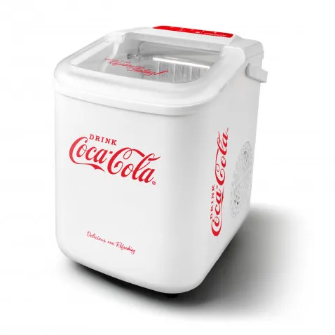 Coca Cola Retro SEB-28CC weiß Eiswürfelautomat /
