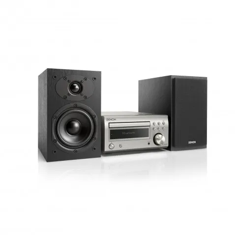 Denon D-M41DAB silber/schwarz HiFi-System mit CD