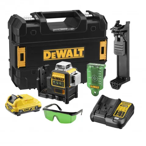 DeWalt DCE089D1G-QW Multilinienlaser 3x360Grad, gruen,