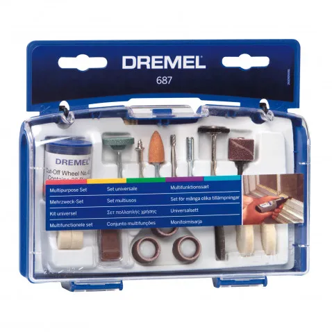 Dremel 687 Start-Set 52tlg. Zubehörset für
