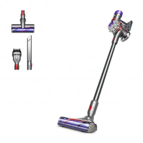 Dyson V8 Advanced Akkusauger Silber/Nickel