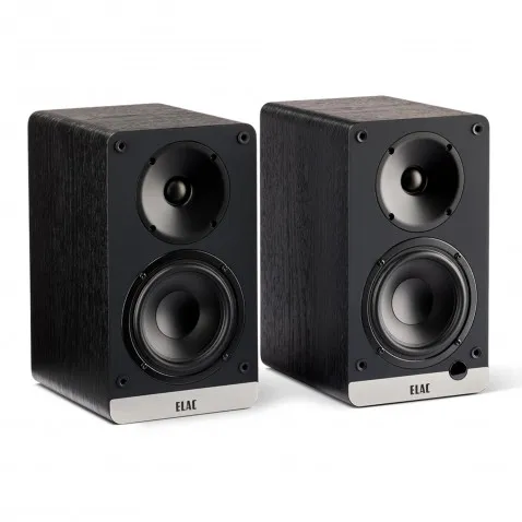 Elac Debut ConneX DCB41 black ash Regallautsprecher