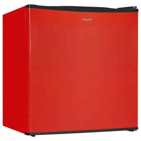 Exquisit KB05-V-151F Rot Mini Kühlschrank,